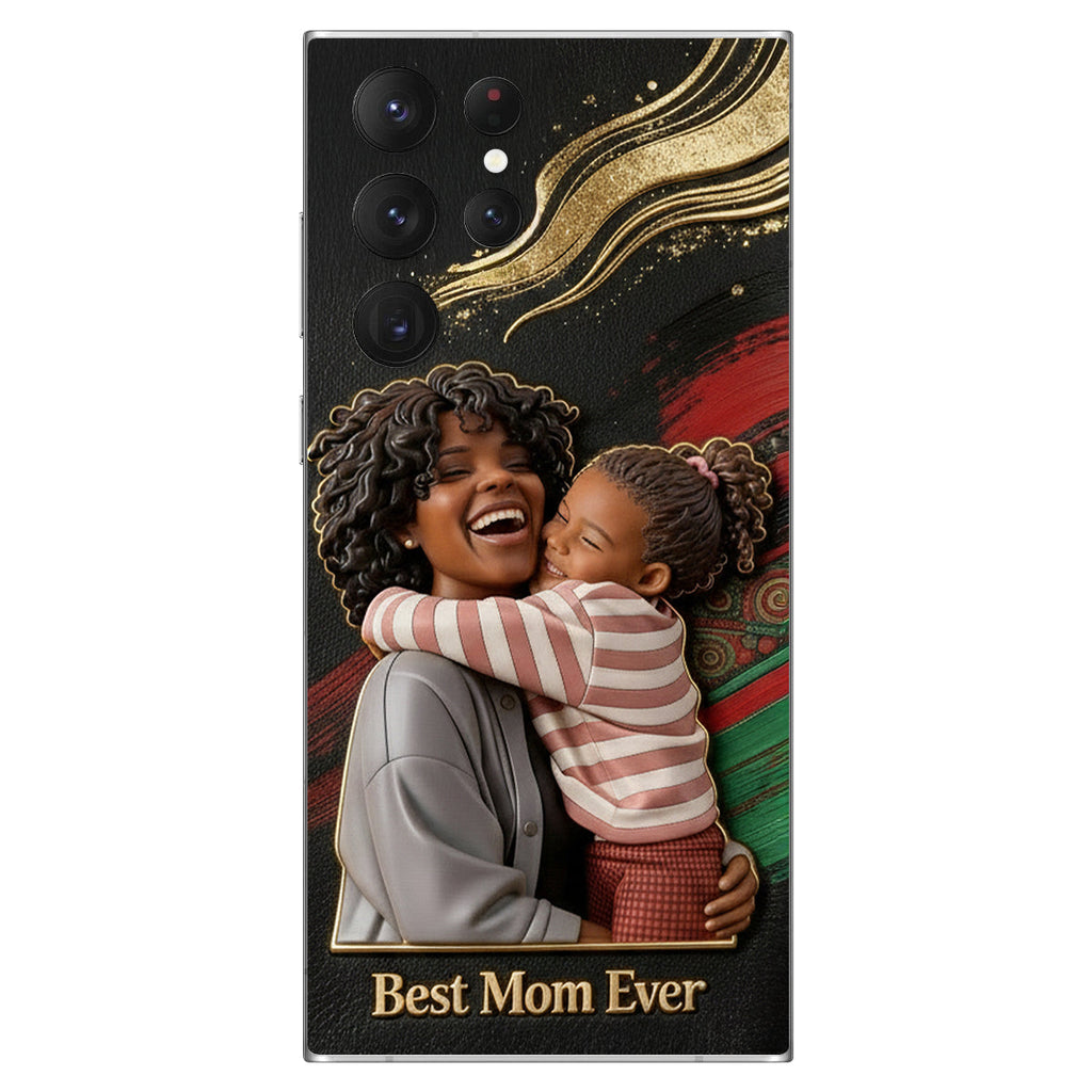 Black Pride, Black History Month - Personalized African American Leather Phone Case