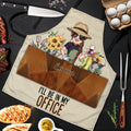 I'll Be In My Office - Personalized Gardening Apron