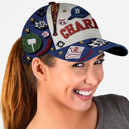 Baseball Player - Personalized Baseball Classic Cap