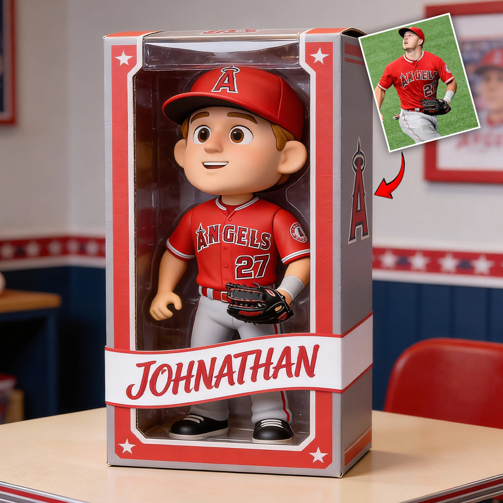 Love Baseball - Personalized Baseball Custom Shaped Acrylic Plaque
