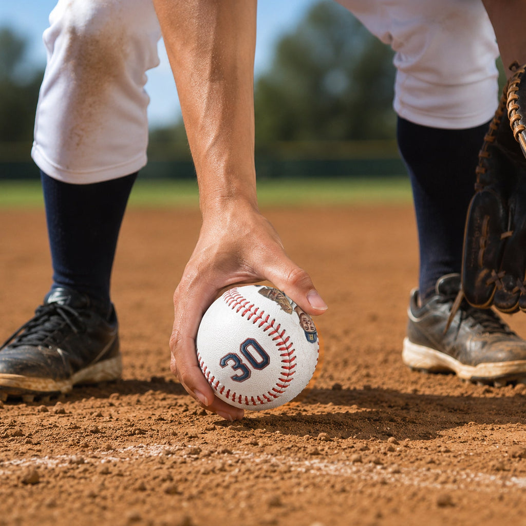 Any Photo Love Baseball - Personalized Baseball Multi-Sport Ball