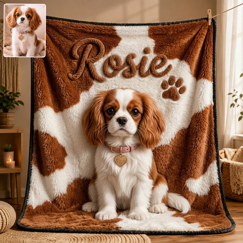 Beautiul Pet Blanket - Personalized Dog Blanket
