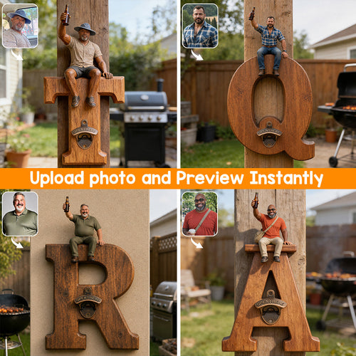 Crack & Cheers - Personalized Beer Wall Bottle Opener