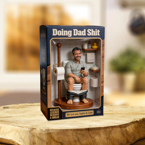 Custom Any Photo - Personalized Father Custom Shaped Acrylic Plaque