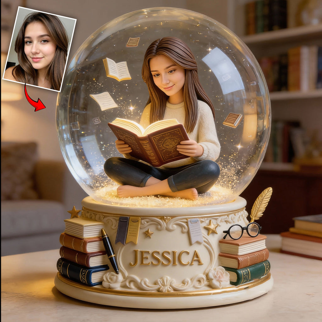 Custom From Any Photo - Personalized Book Custom Shaped Acrylic Plaque