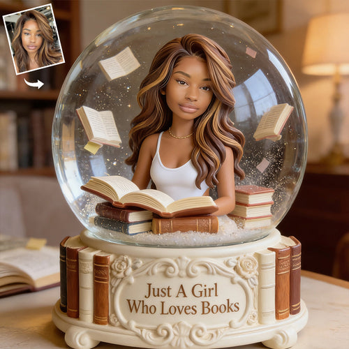 Book Lover Keepsake - Personalized Book Custom Shaped Acrylic Plaque