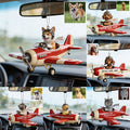 Dog Mom Gift, Pet Mom, Dog Cat Lovers - Personalized Dog Car Ornament