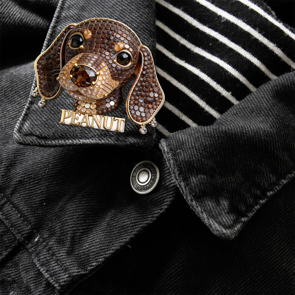 Unique Gift For Pet Lover - Personalized Dog Pin
