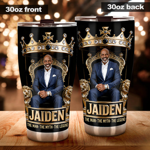 Custom Any Photo The Best Dad/Grandpa/Uncle... - Personalized Father Tumbler