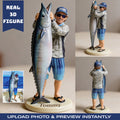 Custom Real 3D Figure From Any Photo - Personalized Fishing Premium 3D Figurine