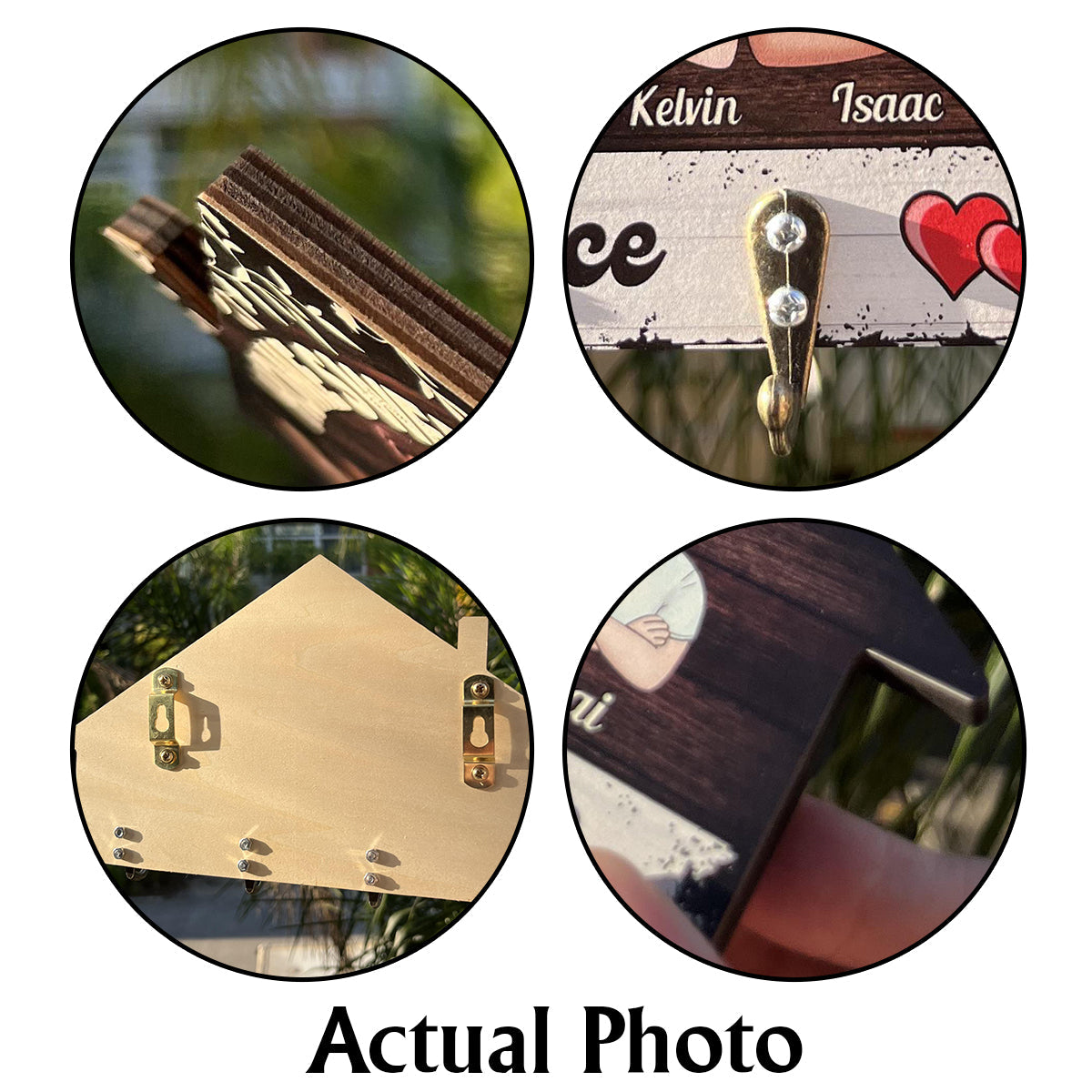 Love Fishing - Personalized Fishing Custom Shaped Hanging Rack