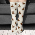 Dad's Little Cuties - Gift for dad, grandpa, mom, uncle, aunt, grandma - Personalized Socks