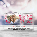 This Is Us - Couple gift for husband, wife, girlfriend, boyfriend - Personalized Custom Shaped Acrylic Plaque