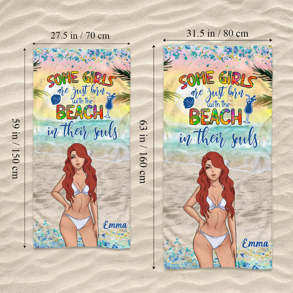 The Ocean Is Calling - Personalized Sea Lover Beach Towel