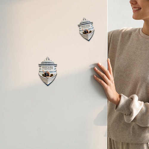 Cruise Memory - Personalized Cruising Magnet