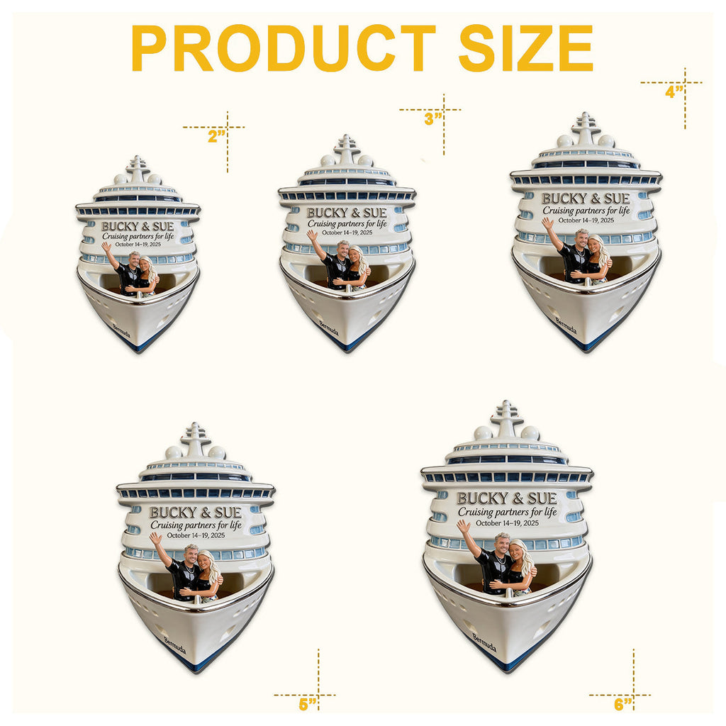 Cruise Memory - Personalized Cruising Magnet