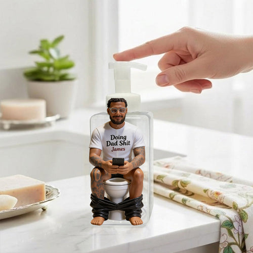 Best Time Of Day - Personalized Father Pump Dispenser