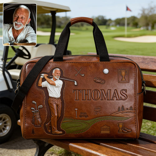 Born To Golf - Personalized Golf Duffle Bag