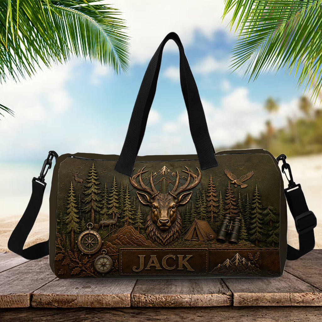 Deer Hunting - Personalized Hunting Duffle Bag