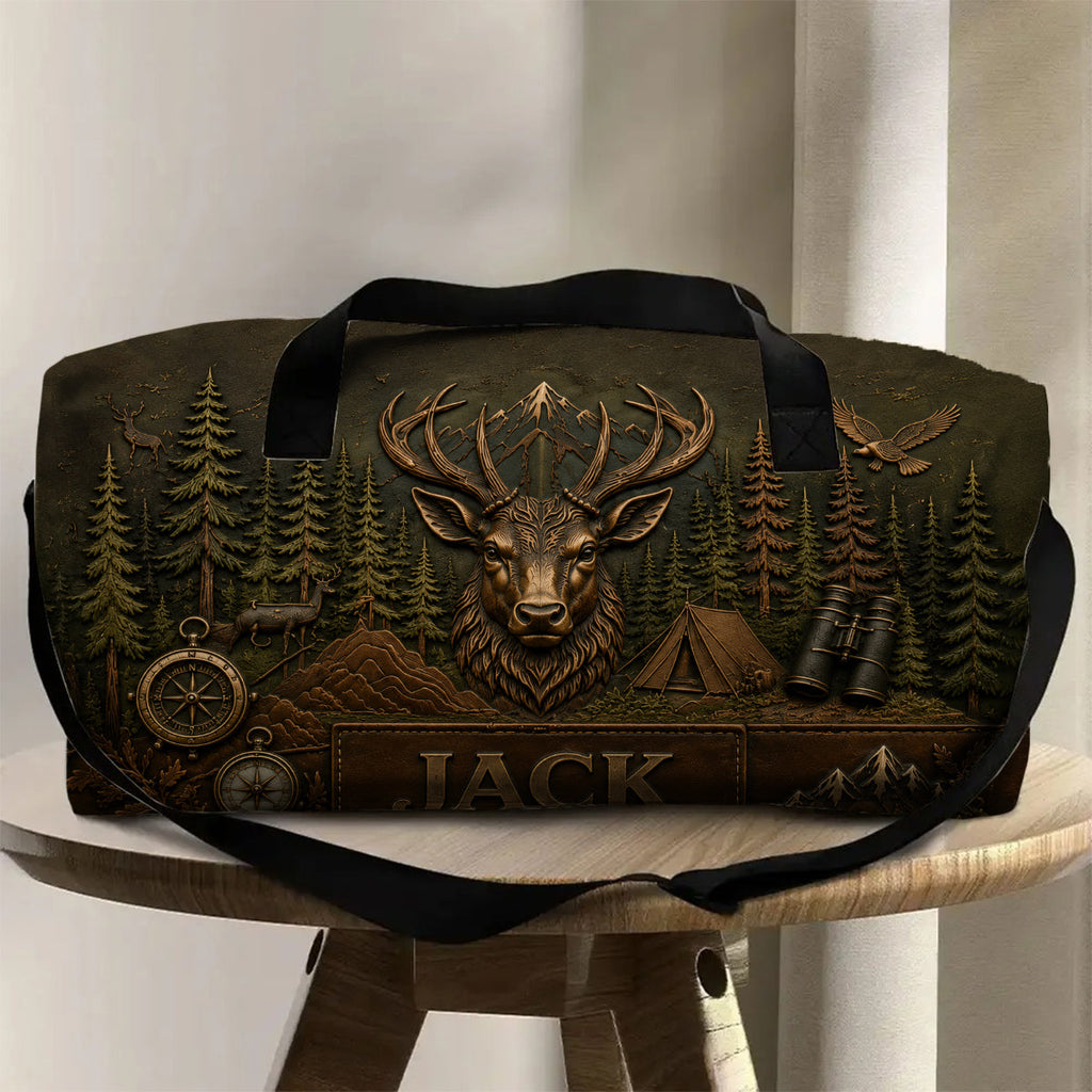 Deer Hunting - Personalized Hunting Duffle Bag