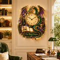 Personalized One More Chapter Wall Clock with Custom Name — personalized with a custom name