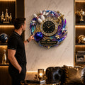 Personalized Bowling Champion Wall Clock with Custom Name — personalized with a custom name