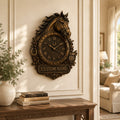 Personalized Horse Wall Clock, Custom Name Gift for Horse Lovers — personalized with a custom name