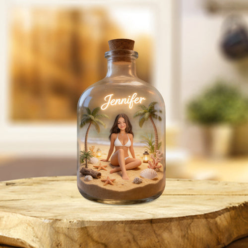 Custom Any Photo - Personalized Sea Lover Custom Shaped Acrylic Plaque