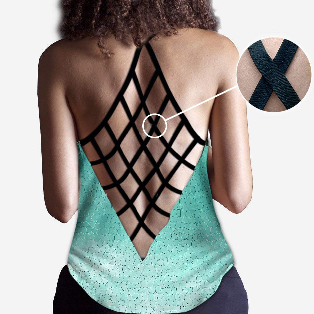 Salty Lil's Beach Turtle Cross Tank Top and Leggings