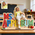 Gift For Teacher - Personalized Teacher 2 Layered Big Freestanding