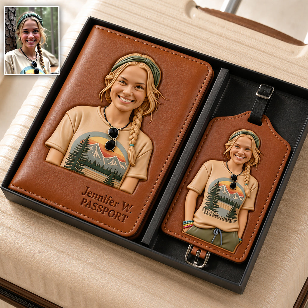 On The Go - Personalized Travelling Luggage Tag