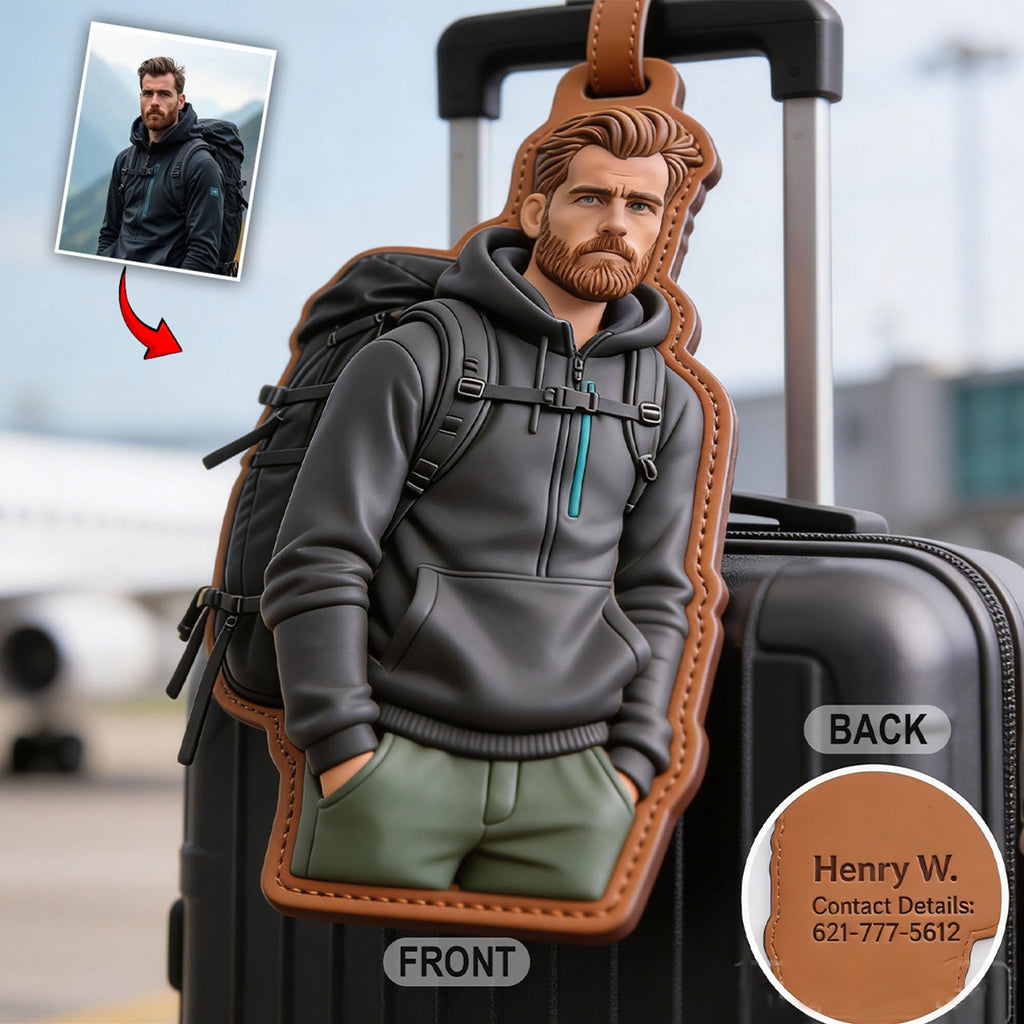 On The Go - Personalized Travelling Luggage Tag