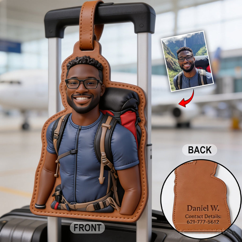 On The Go - Personalized Travelling Luggage Tag