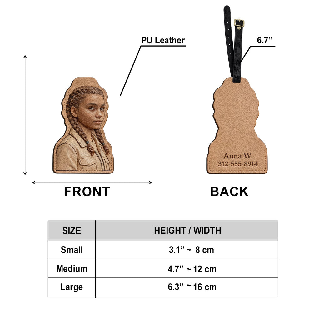 On The Go - Personalized Travelling Luggage Tag