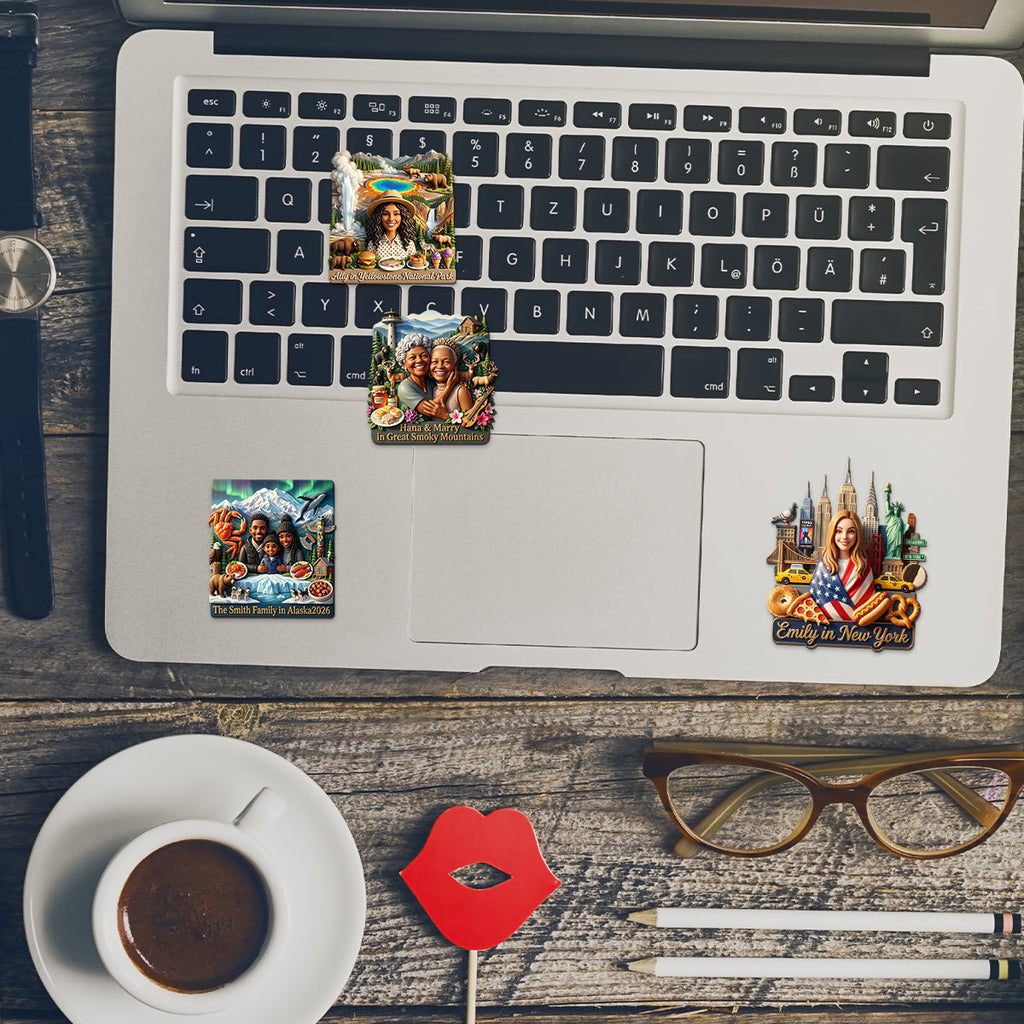 Save Travelling Memories - Personalized Travelling Magnet