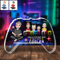 Gamer Dad - Personalized Video Game Custom Shaped Acrylic Plaque