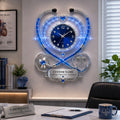 Personalized Cardiology Wall Clock with Custom Name — personalized with a custom name