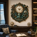 Personalized Steampunk Wall Clock with Custom Name — personalized with a custom name