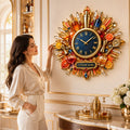 Personalized Cocktail Bar Wall Clock with Custom Name — personalized with a custom name