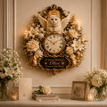 Personalized Cat Memorial Wall Clock, Custom Name Gift for Cat Lovers — personalized with a custom name