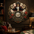 Personalized Professional and Hobby Magicians Wall Clock — personalized with a custom name