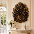 Personalized Equestrian Wall Clock, Custom Name Gift for Horse Lovers — personalized with a custom name