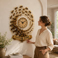 Personalized Beekeeper Wall Clock with Custom Name — personalized with a custom name