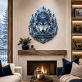 Personalized Wildlife Enthusiasts Wall Clock with Custom Name — personalized with a custom name