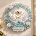 Personalized Elegant Feminine Interiors Wall Clock with Custom Name — personalized with a custom name